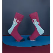 JDS設計襪 - 手勢系列棉襪   *幸運手