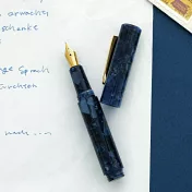 【HIGHTIDE】attache大理石紋鋼筆 ‧ 海軍藍