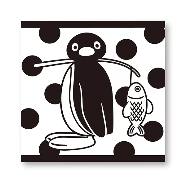 博客來 企鵝家族pingu Mit緹花毛巾釣魚