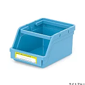 【HIGHTIDE】Penco 可疊開放式桌上整理收納盒 ‧淺藍色