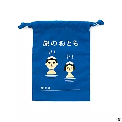 【HIGHTIDE】日本復古學生束口袋 小 ‧ 旅行