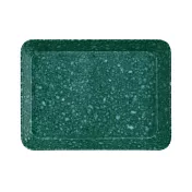 【HIGHTIDE】大理石紋置物收納盤S號 ‧深綠色