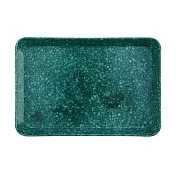 【HIGHTIDE】大理石紋置物收納盤M號 ‧深綠色