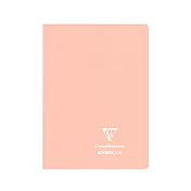 【Clairefontaine｜koverbook】A5_ 馬卡龍筆記本_橫線_90g_48張_珊瑚色