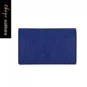 珠友 扣式雙折票卡夾/證件套/名片卡夾/卡套-The Fashion 02/深藍
