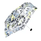 【Wpc.】迪士尼米奇&布魯托漫畫抗UV迷你折傘(附傘套) ‧ 黃