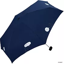 【Wpc.】迪士尼愛麗絲夢遊仙境訊息抗UV迷你折傘(附傘套) ‧ 深藍