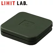 LIHIT LAB A-7757電線整理盒-附磁鐵 橄欖綠色