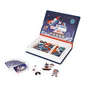 【法國Janod】磁鐵遊戲書-太空探險