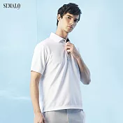 【ST.MALO】美國頂尖XT2銀纖維抗菌99.9%英倫紳士POLO衫-2065MP- M 經典白