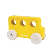 【法國Janod】北歐簡約木玩-手感玩具車(B)