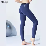 【ST.MALO】台灣製美國杜邦銀離子彈力修飾褲-1924WT M 鳶尾藍