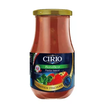 義大利【CIRIO】茄義歐-番茄羅勒紅醬(420g)