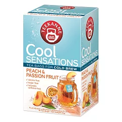 德國《TEEKANNE》蜜桃百香果茶 Cool Sensations Peach─Passion Fruit (2.5g*18入/盒)
