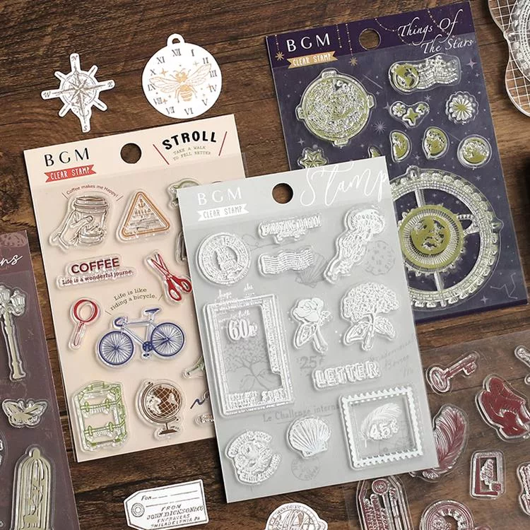 博客來 Bgm Clear Stamp 自由編排透明印章 復古系列 和風之花 博客來 Bgm Clear Stamp 自由編排透明印章 復古系列 和風之花