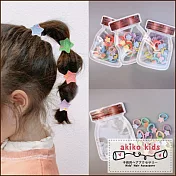 【akiko kids】甜心女孩糖果罐造型髮圈組  -星星