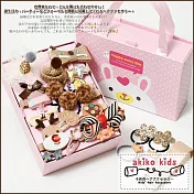 【akiko kids】日系公主風格甜心女孩造型24件髮飾禮盒套組  -K款金色縻鹿