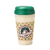 SETO CRAFT 咖啡杯 拉鍊收納包  綠色