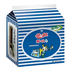 統一麵 ─ 鮮蝦風味(5包/袋)