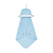 【Liv Heart】日本可愛動物折疊收納吊掛式擦手巾 ‧ 海豚