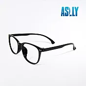 【ASLLY】經典款黑框濾藍光眼鏡