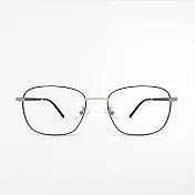 【ASLLY】百搭中性銀色細方框濾藍光眼鏡