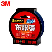 (2入1包)3M 2024 Scotch防水布膠帶24mm 藍