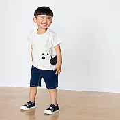 [MUJI無印良品]幼兒有機棉天竺印花T恤 100 大貓熊