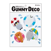 【Kameyama Candle House】Gummy Deco可愛裝飾果凍玻璃窗貼 ‧ 游泳圈