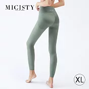 MICISTY密汐皙迪|提臀美腿鯊魚褲 雕塑性感S曲線 - XL 綠色