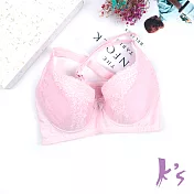 【K’s 凱恩絲】有氧蠶絲夏日甜夢內衣N46款 34/75D 粉色