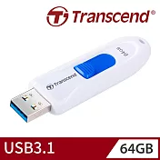 創見 Transcend  JetFlash JF790 64G USB3.1 隨身碟 白色