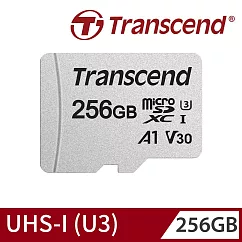 創見 Transcend 256GB 300S microSDXC UHS─I U3 V30 A1 記憶卡(含轉卡)