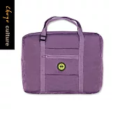 珠友輕便行李袋(XL)/插桿式兩用提袋/肩背包/旅行袋-Konigin 03香芋紫