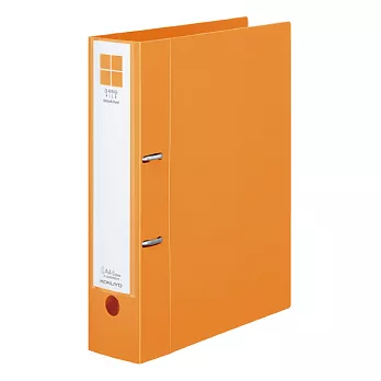 KOKUYO D型二孔文件夾(500張收納)- 橘