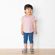 [MUJI無印良品]幼兒有機棉天竺水玉短袖T恤 80 粉紅