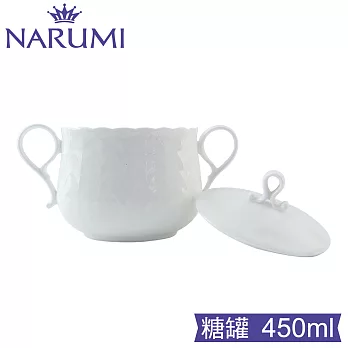 NARUMI Silky White 日本鳴海骨瓷絲路糖罐