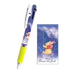 Kamio JETSTREAM 夾式三色溜溜筆 0.5mm 迪士尼 小熊維尼 鞦韆 藍黃