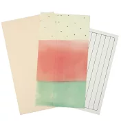 【oriental berry】naosudou系列一筆箋信封+收納夾組 ‧ 三色調