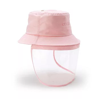 兒童用防疫防護帽 / 防護面罩 粉紅