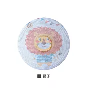 【E.dot】兒童安全防護防夾手風扇防塵套-16吋(45cm) 獅子