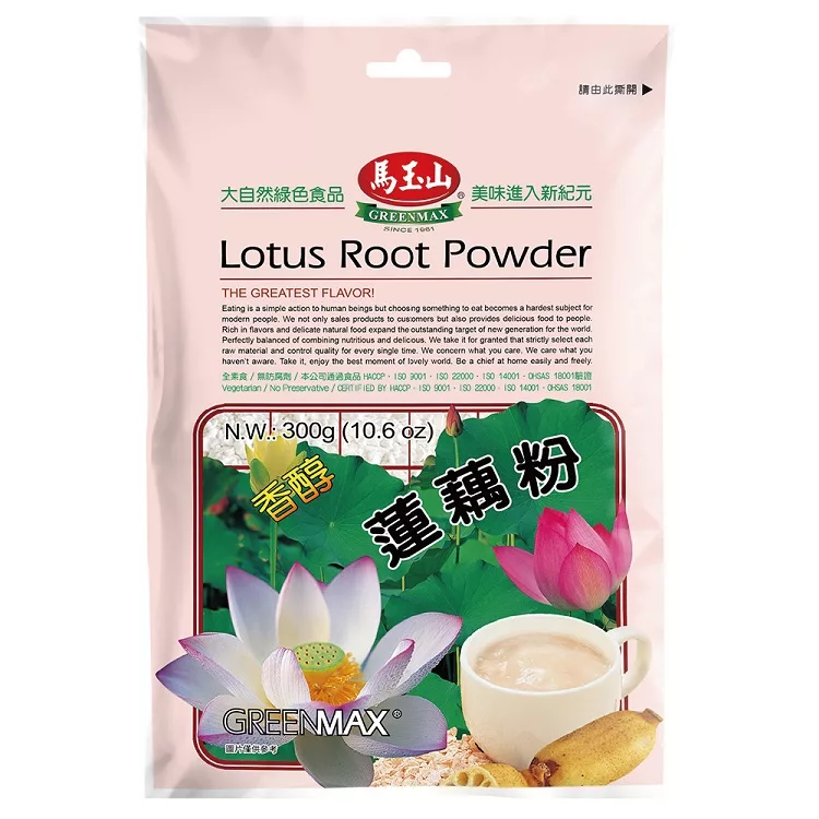 博客來 馬玉山 蓮藕粉300g 無添加蔗糖 博客來 馬玉山 蓮藕粉300g 無添加蔗糖
