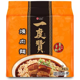 博客來 維力 一度贊爌肉麵 3入 袋 博客來 維力 一度贊爌肉麵 3入 袋