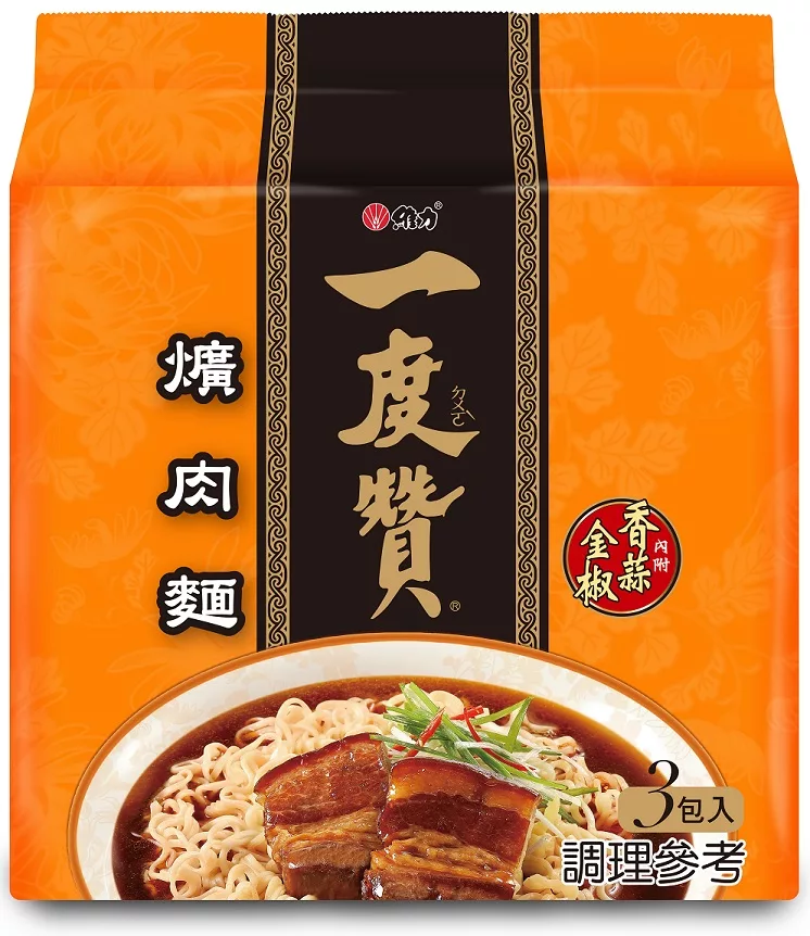 博客來 維力 一度贊爌肉麵 3入 袋 博客來 維力 一度贊爌肉麵 3入 袋
