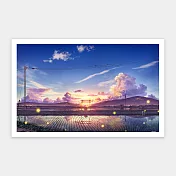 1000片平面拼圖 - ペい - 新田的夕陽