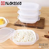 【日本NAKAYA】日本製可微波加熱雙層白飯保鮮盒340ML