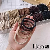 【Hera 赫拉】韓版簡約時尚髮圈髮束-5款(10入組) H11007164 時尚皺褶