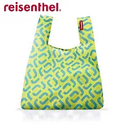 【reisenthel】-德國輕量摺疊 Mini購物袋- 新花色（萊姆黃鍊鎖風) ）