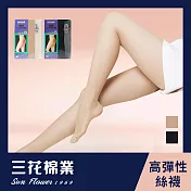 【SunFlower三花】三花超高彈性褲襪.襪子.女襪 膚