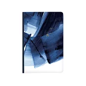 【Clairefontaine|Indigo】軟皮筆記本 A5_14.8 x 21 cm_精裝_60 張_橫線_ 深藍